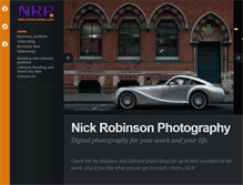 Tablet Screenshot of nickrobinsonphoto.co.uk